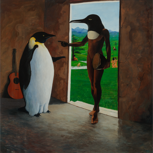 Penguin Cafe Orchestra (1981) - Limited Edition Print