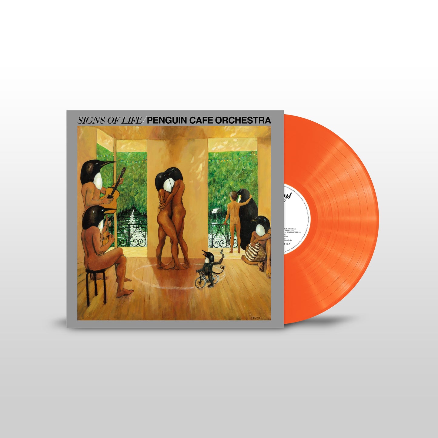 Penguin Cafe Orchestra 'Signs of Life' LP (Orange Vinyl)